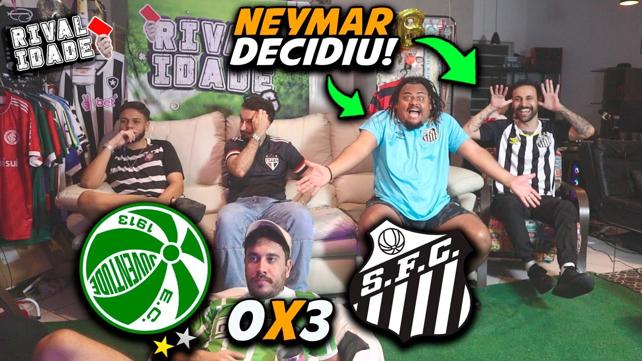 React Juventude 0x3 Santos | Melhores momentos | Gols | Brasileir&atilde;o