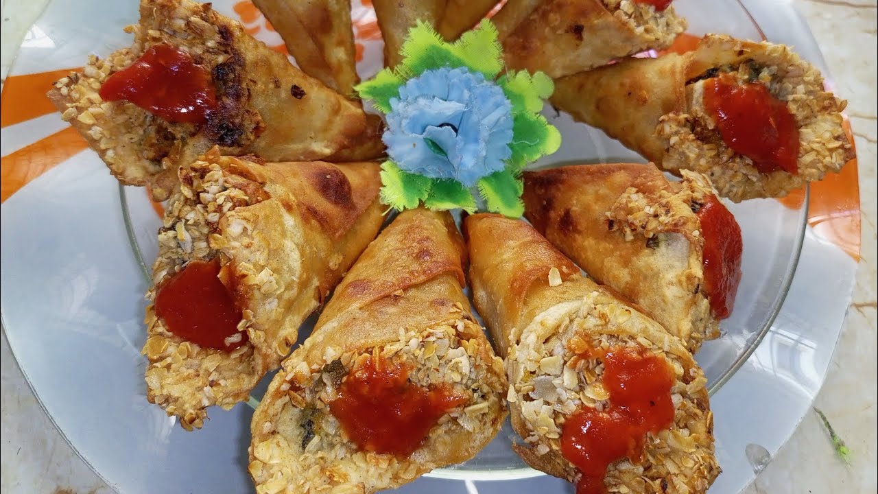 How to make special (samosa cone) recipe by kanwal Shoaib subscribe my channel 👍🏻🥺 please 
