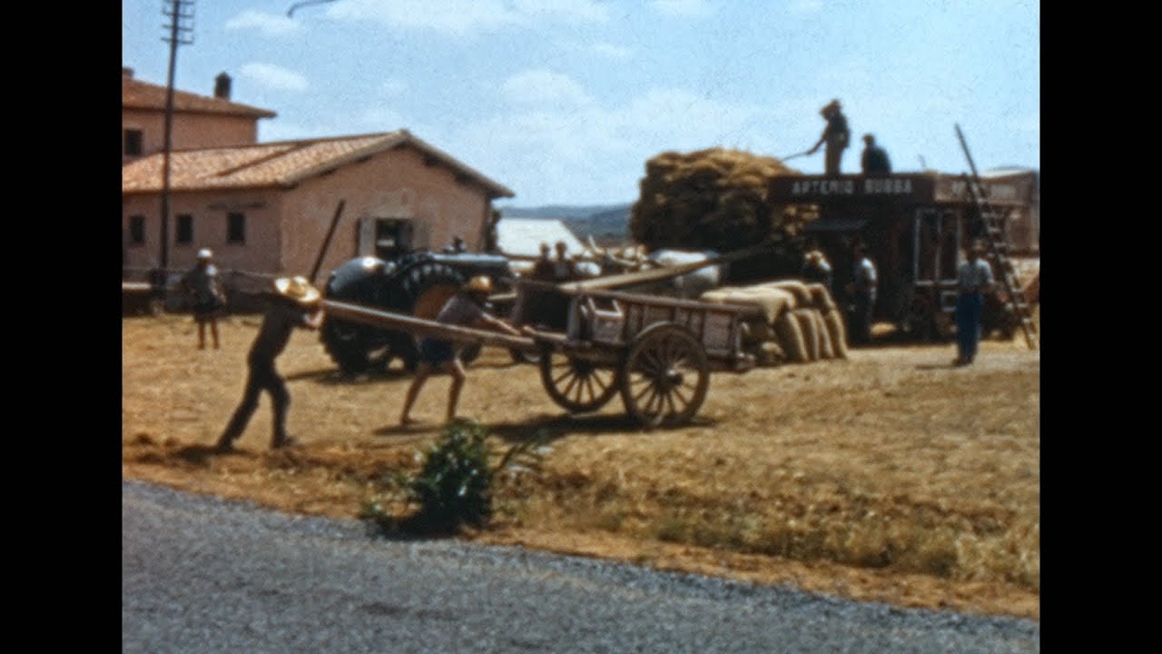 Italy 1950s: Harvesting archive footage