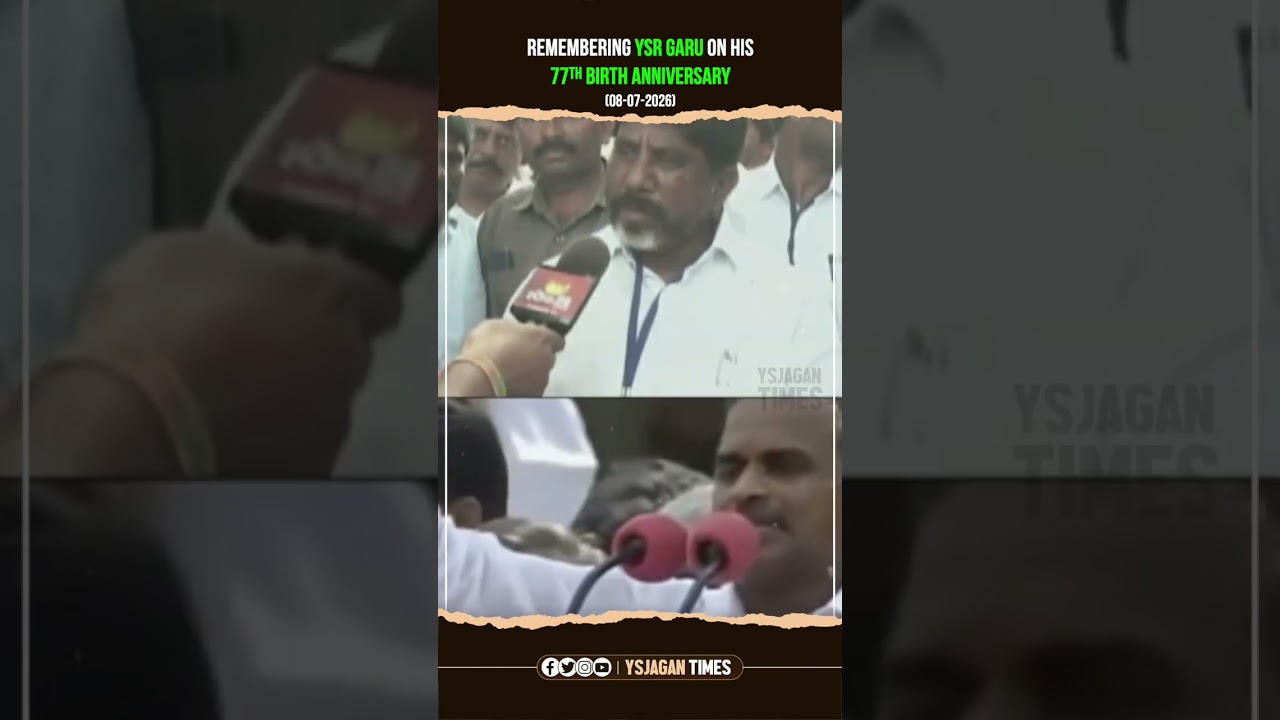 YSR, who etched himself in the hearts of millions of farmers with a single signature #ysrliveson ...