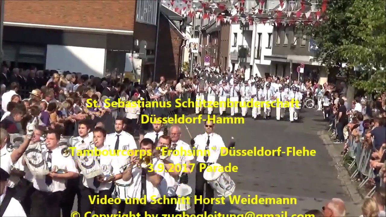 2017 0903 Tambourcorps Frohsinn Düsseldorf Flehe    Parade SF D Hamm