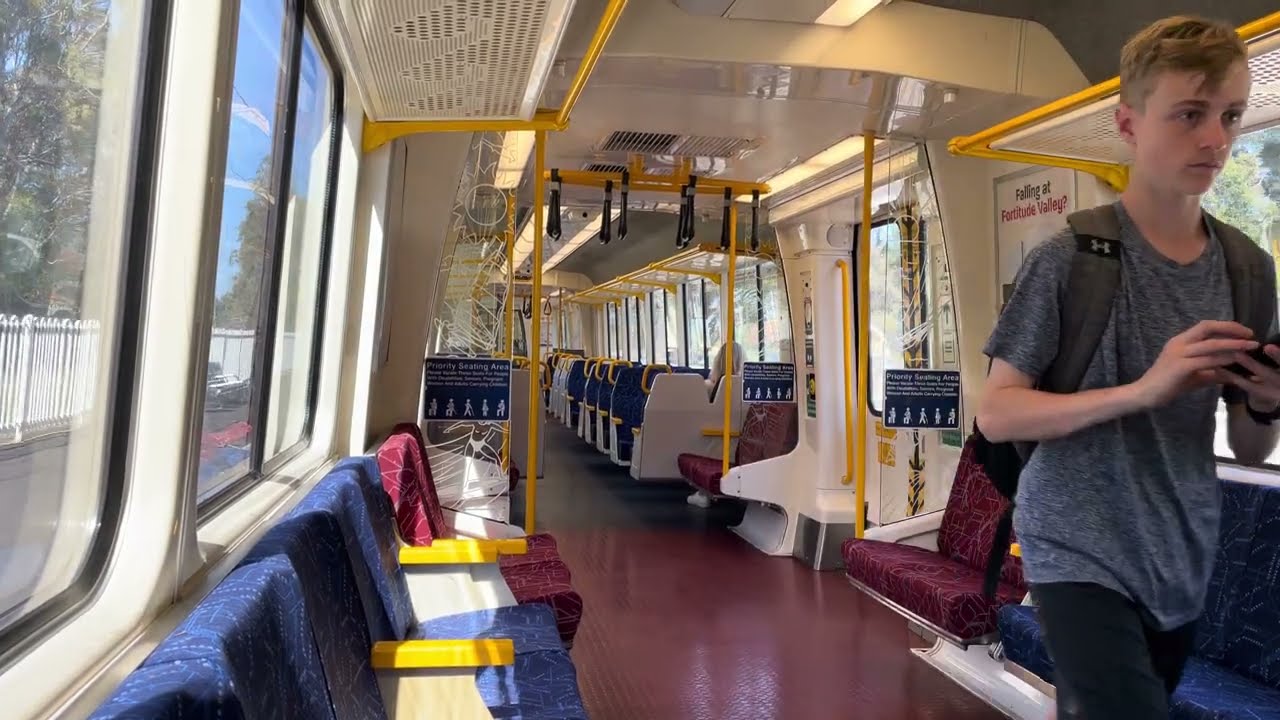 Queensland Rail Walkers/Adtranz IMU 100 EMU (Set 102) - Shorncliffe Line