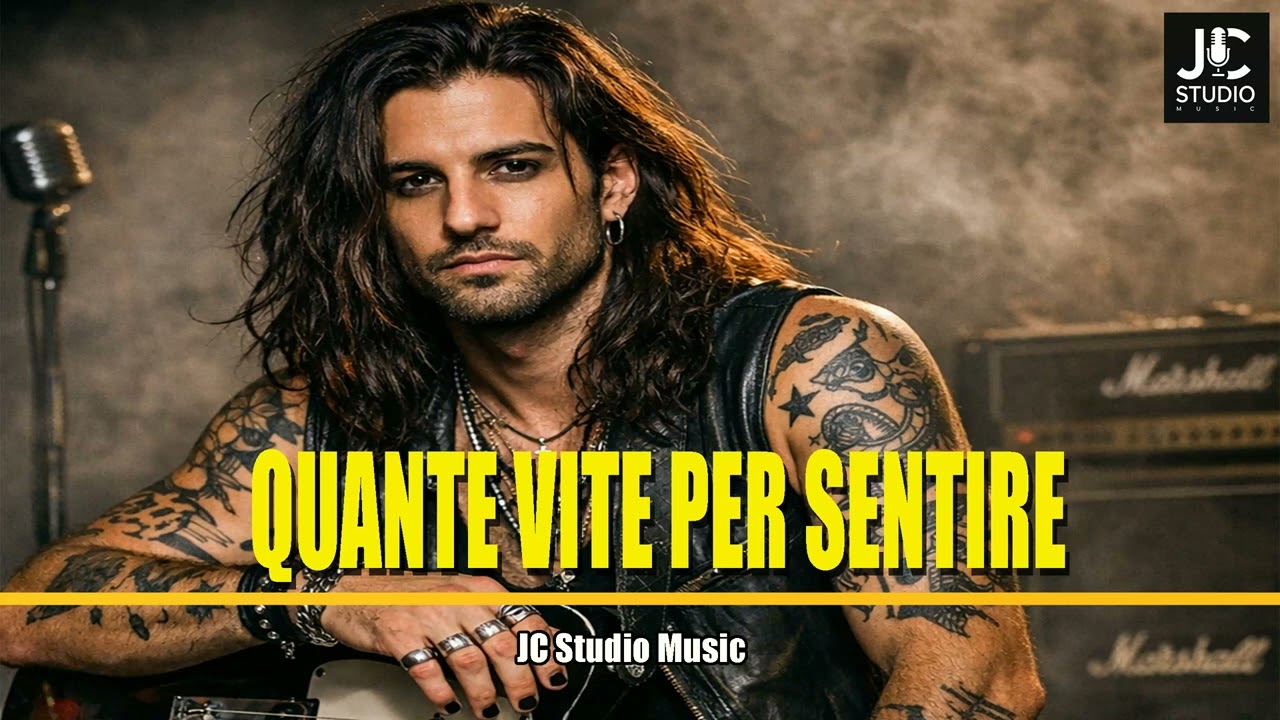 QUANTE VITE PER SENTIRE  /  Powerful Italian Rock Ballad That Touches the Soul / JC Studio Music