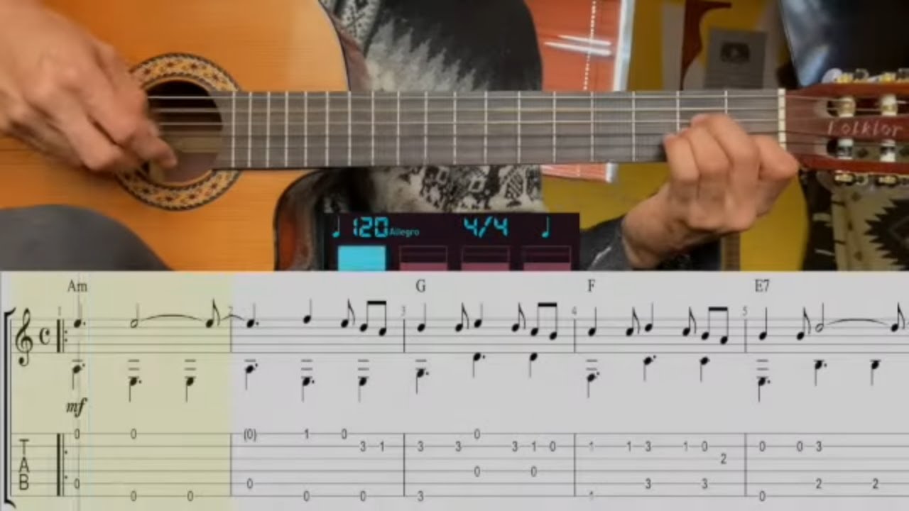 El Jibarito - Arreglo Sencillo Guitarra Solista