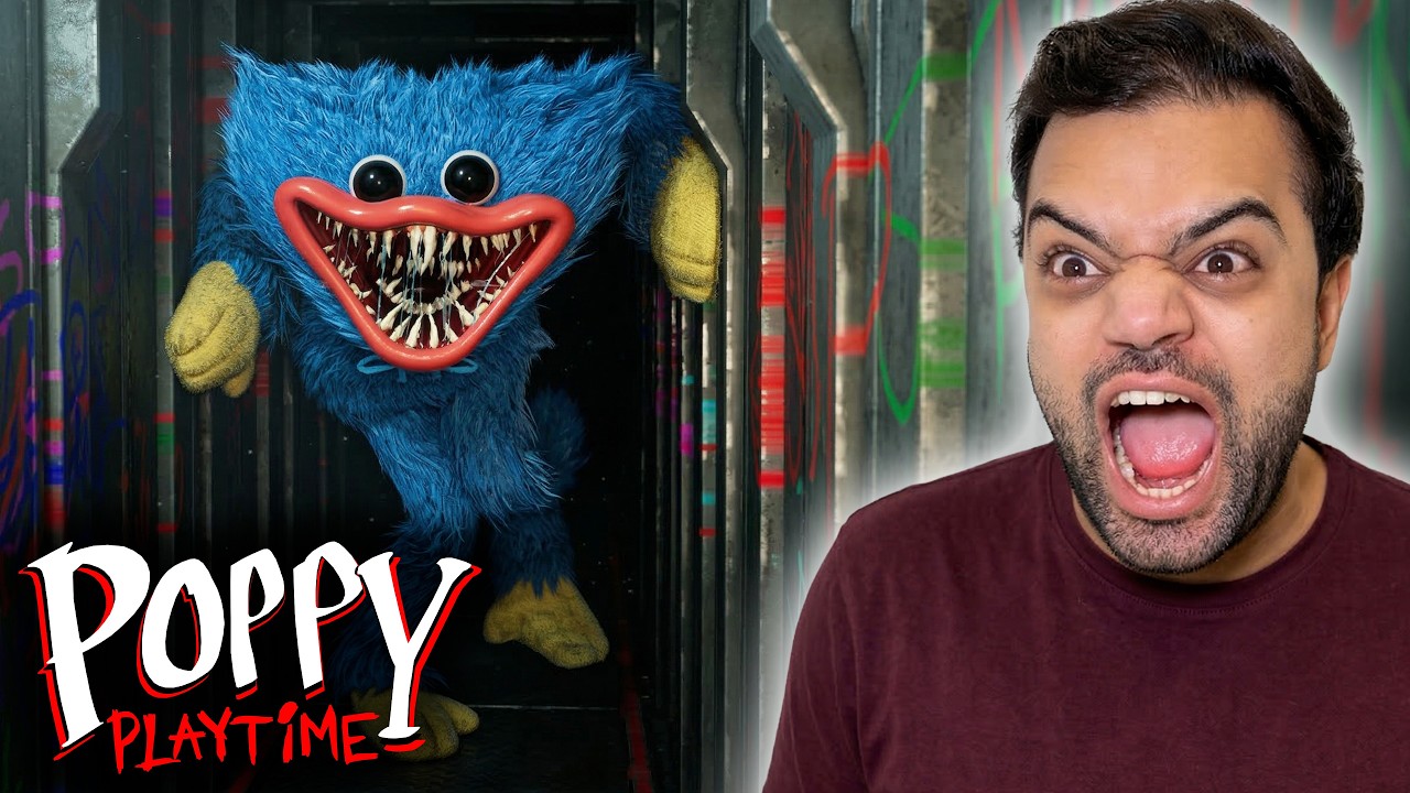 Poppy Playtime Chapter 1 (FULL GAME) | I GOT LOST IN A SCARY TOY FACTORY