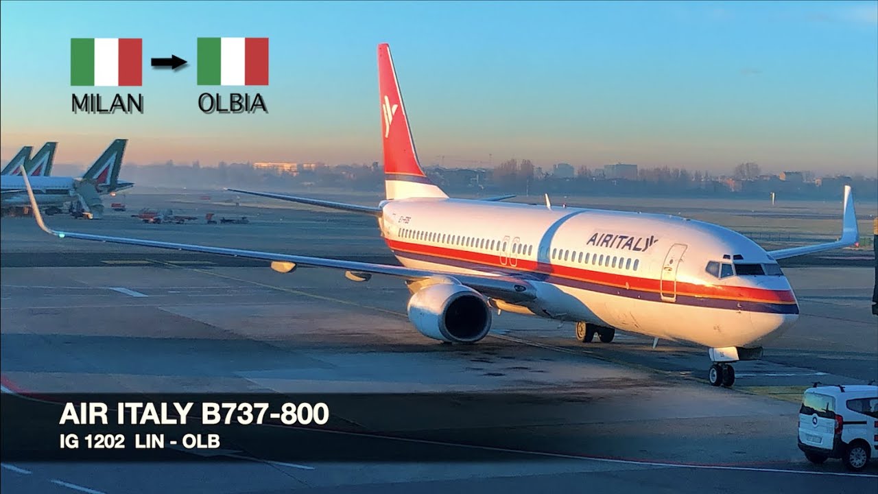 TRIP REPORT | AIR ITALY B737-800 | Milan LIN ✈ Olbia