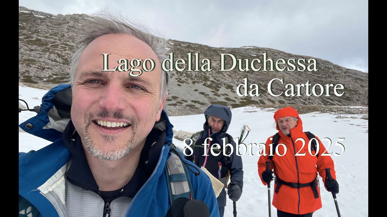 Lago Duchessa da Cartone - 08/02/2025