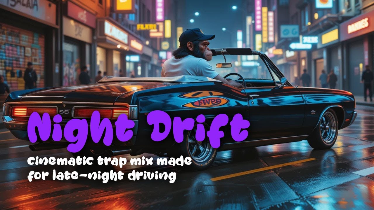 🚗 Night Drift – 1 Hour of Cinematic Trap for Driving, Focus & Quiet Escapes