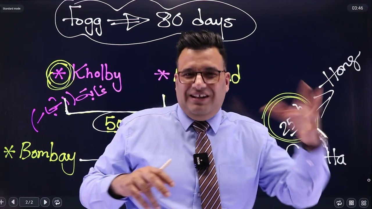 Around the world part خالد الدعجة منصة الثراء حول العالم في ٨٠ يوم