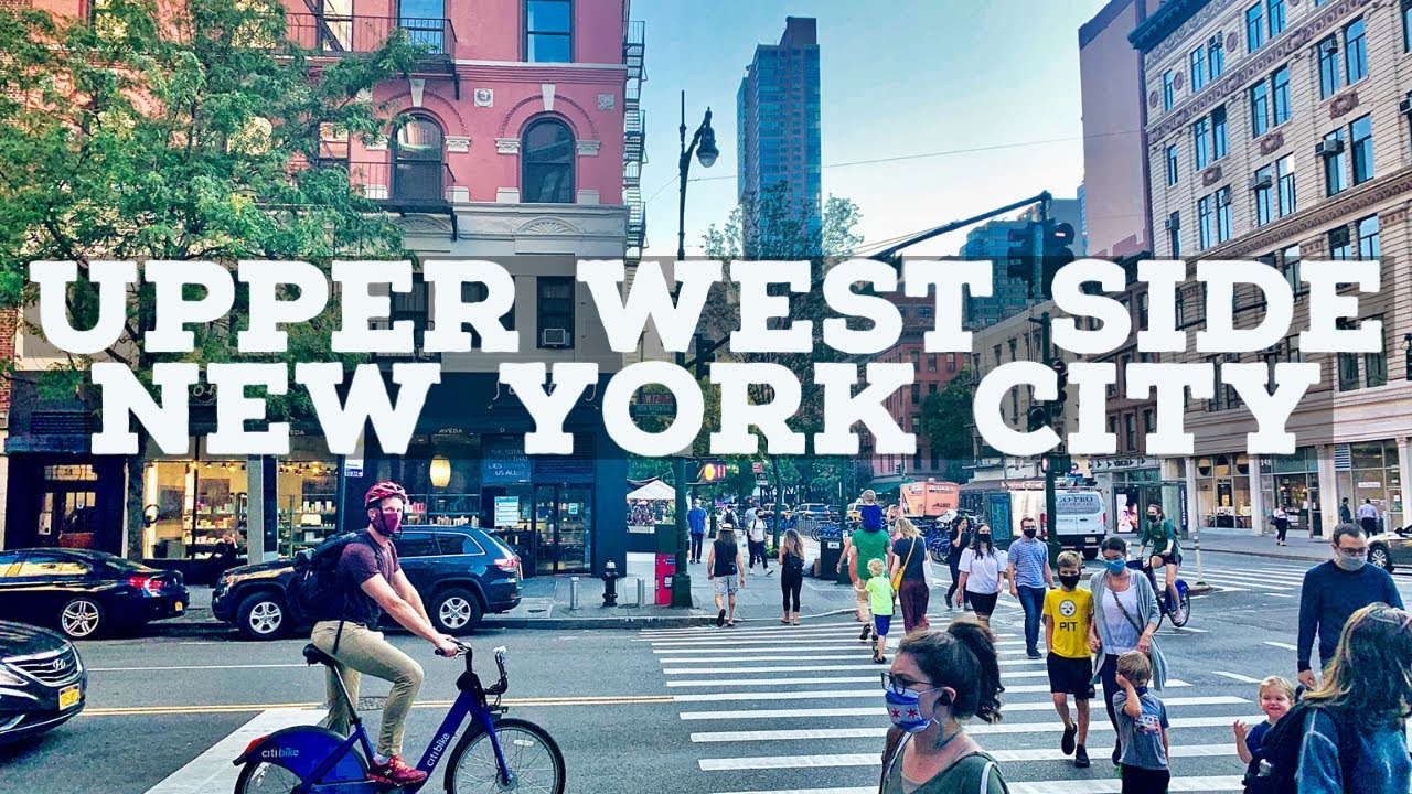 ⁴ᴷ⁶⁰ Walking Around Upper West Side of New York City | Columbus Avenue