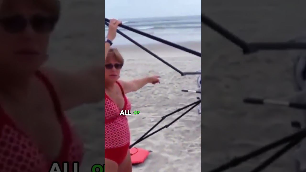Caught Red-Handed: Beachgoer Confronts Audacious Thieves!  #viral #thief #beach #shorts  #trending