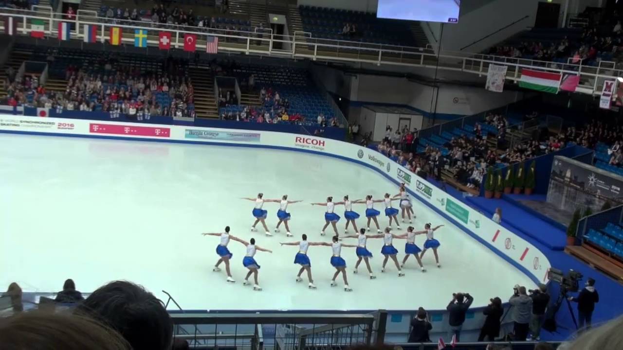 WSSC 2016 Budapest - Croatia (Zagreb Snowflakes) - Free Skating