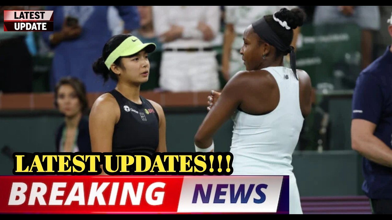 Coco Gauff releases statement after retiring with injury vs Alex Eala at Indian Wells #alexeala