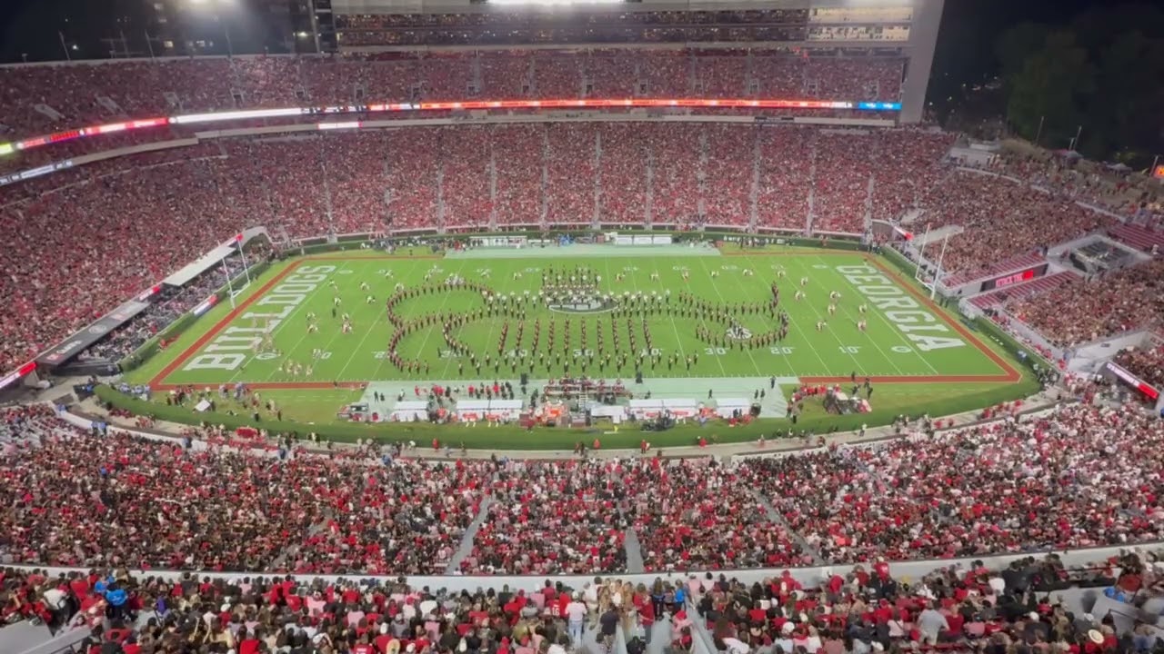 UGA Redcoat Band 2025 Halftime Show 1 – 