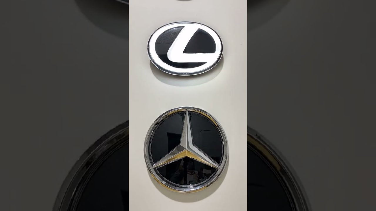 Mersedes & Lexus dynamic car logo