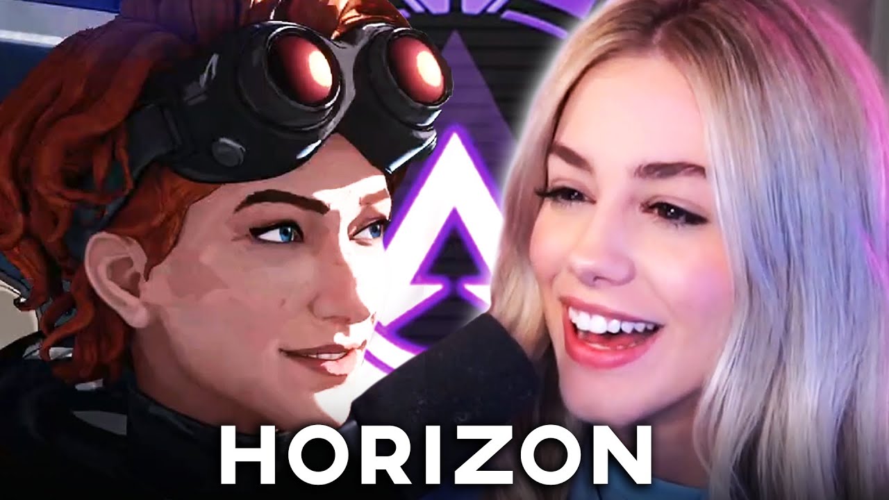 trying HORIZON in MASTERS... Apex Legends