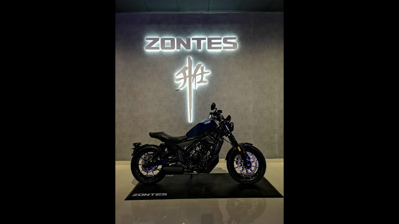 NUEVA ZONTES C125 CUSTOM explicada en español.