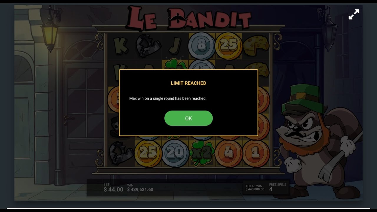 MAX WIN. Le Bandit top slot