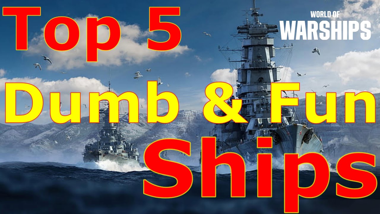 World of Warships — 5 самых глупых и забавных кораблей