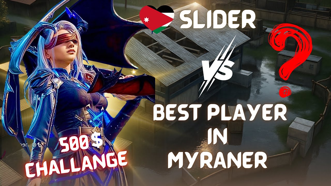 $500 ON THE LINE 💰 Slider 🇯🇴 vs Myramer's #1 Player &ndash; SOLO CHALLENGE GONE WRONG 😳