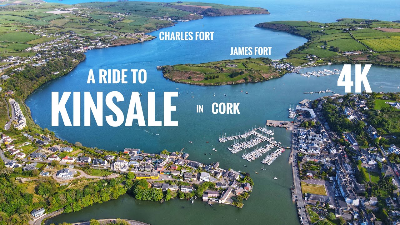 Historic landmarks you can't miss in KINSALE |Oldest town in IRELAND |Travel vlog |Drone 4K| English