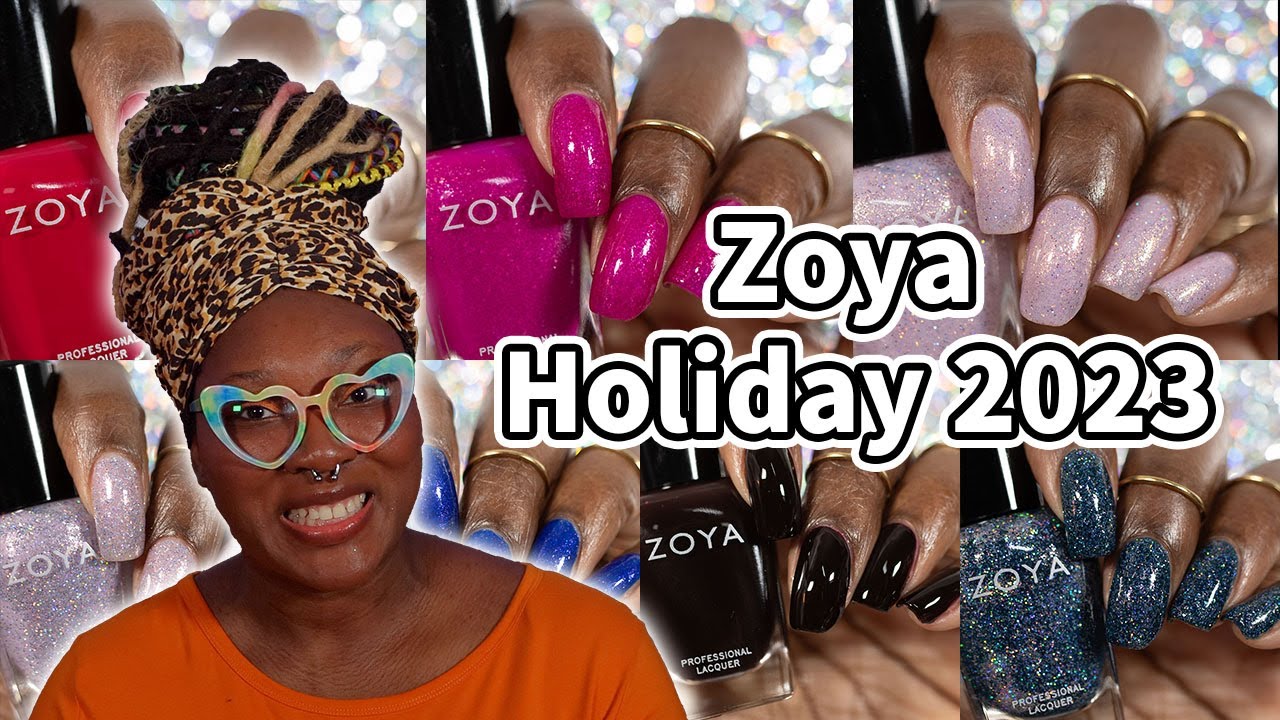Zoya Magical Winter/Holiday 2023 Nail Polish Collection Swatches And Review
