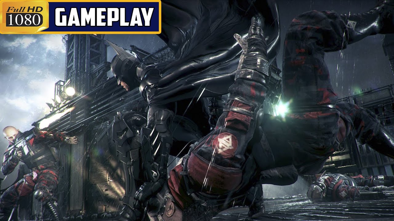 Batman Arkham Knight Gameplay PS4 Ace Chemicals Infiltration Trailer Demo Part 1 1080p