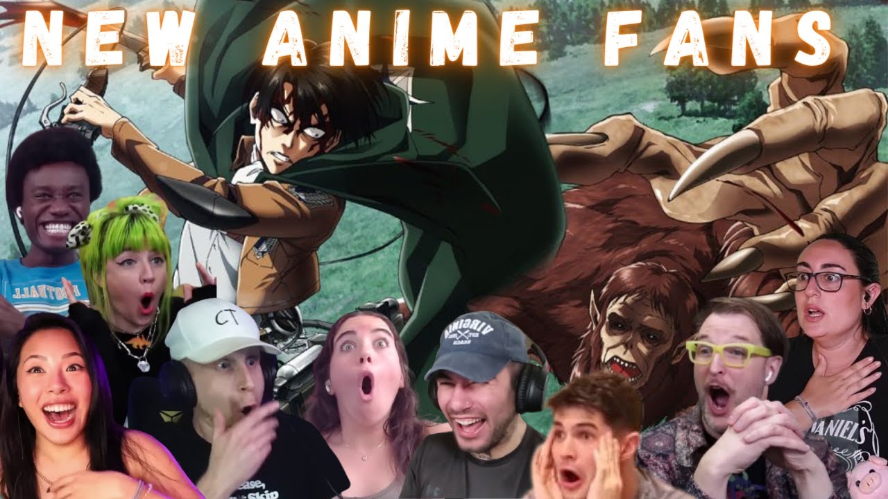 ANIME NEWBIES REACT TO 