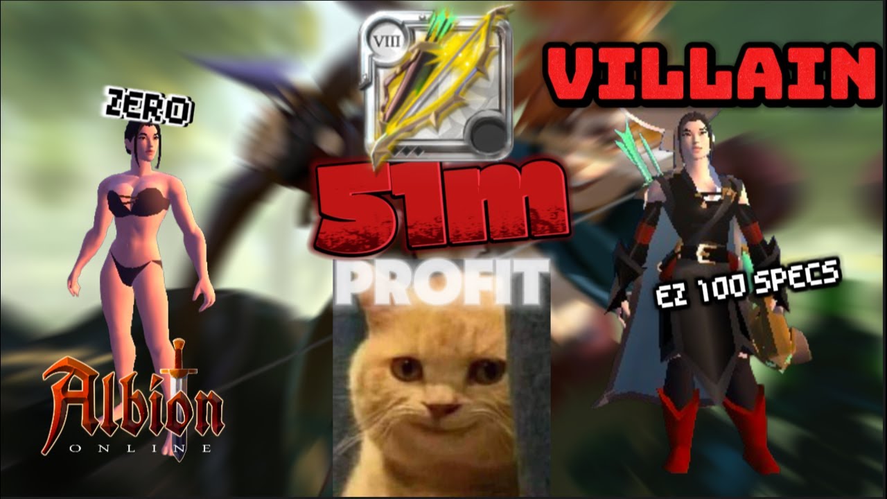 Zero to Villain | Whispering bow | 0 to 100 specs | Albion Online (fresh start)