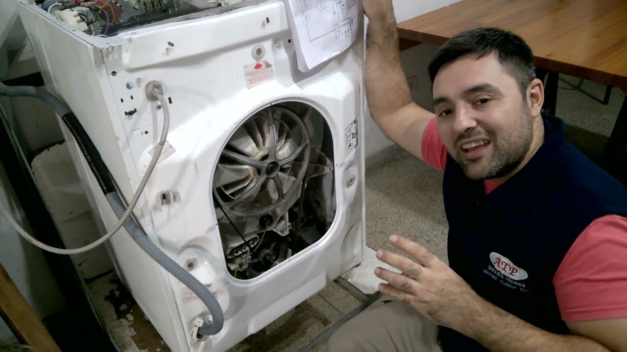 instalación de placa electrónica universal en lavarropas con programador mecánico. ( vídeo 8 de 8)