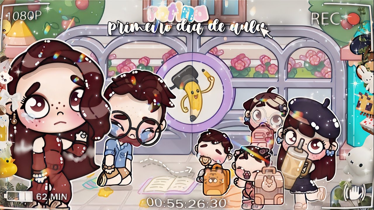 ୨୧aesthetic୨୧ rotina o primeiro dia de aula das crianças no Avatar world historinhas e rotinas𓂃 𓈒𓏸 