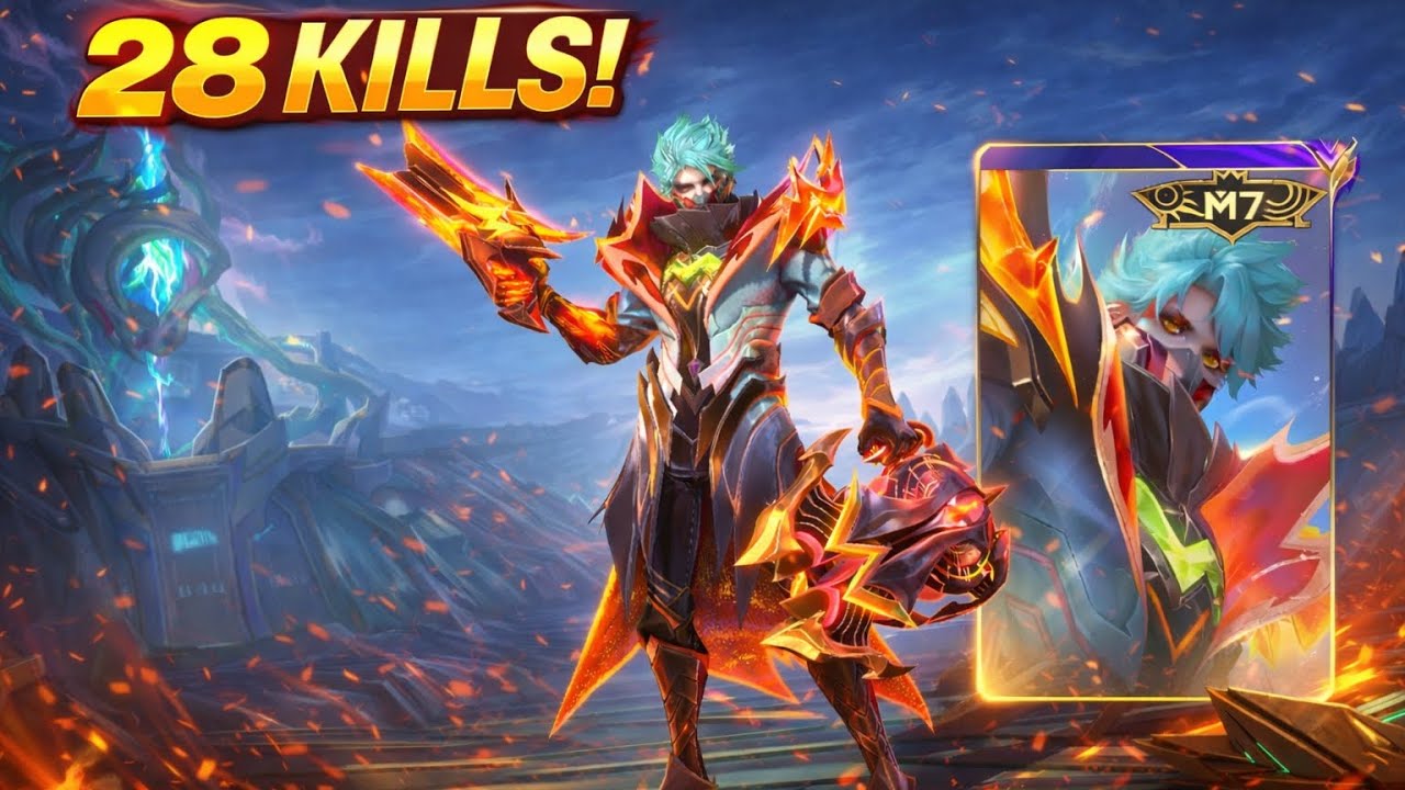 💥 INSANE 28 KILLS! 😈 Most Easy Hero to Rank Up Fast | MLBB