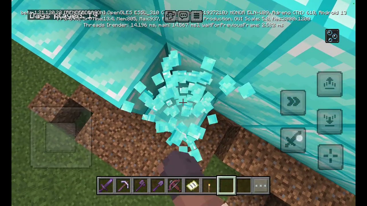 i created a fake portle to the nether