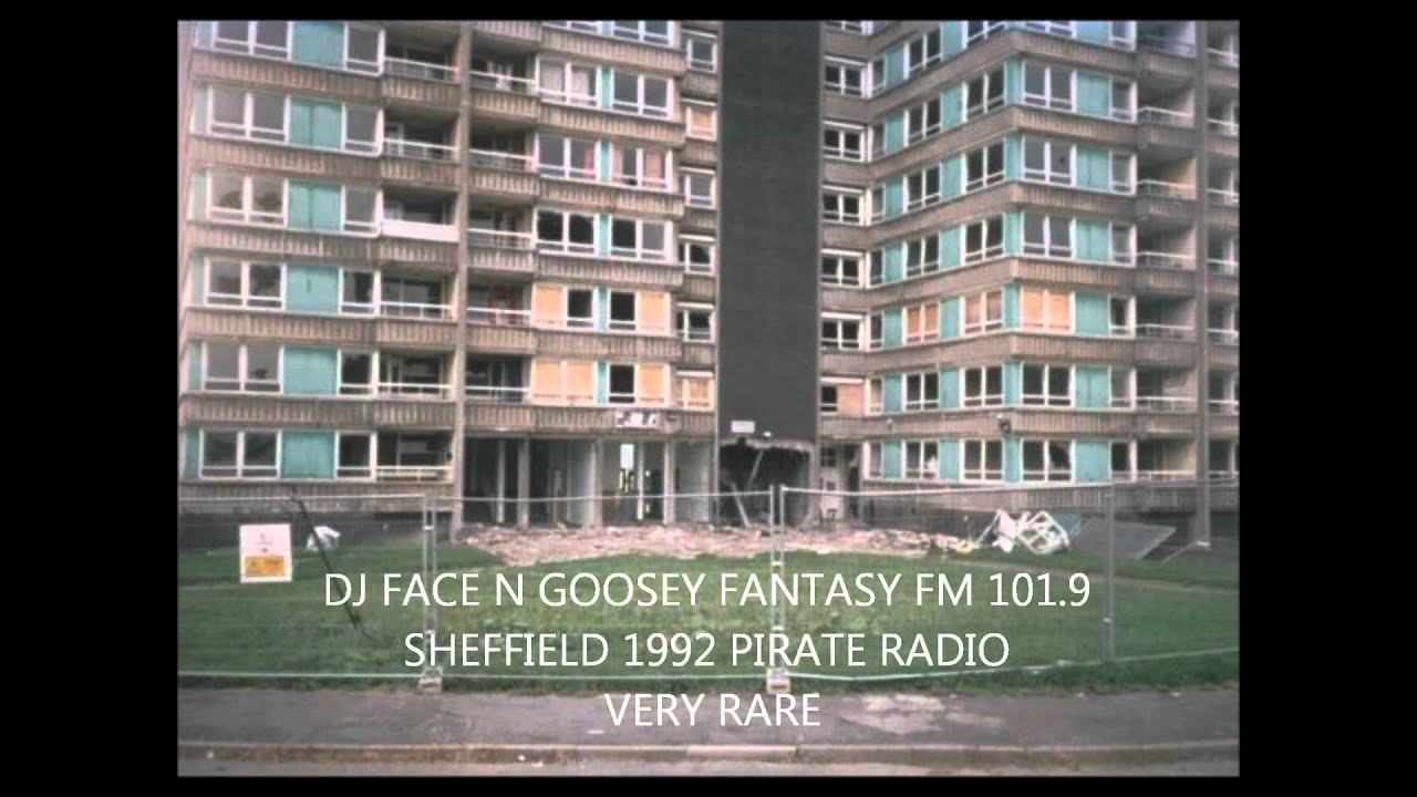 FANTASY FM 101.9 SHEFFIELD 1992, DJ FACE N GOOSEY (PIRATE RADIO)