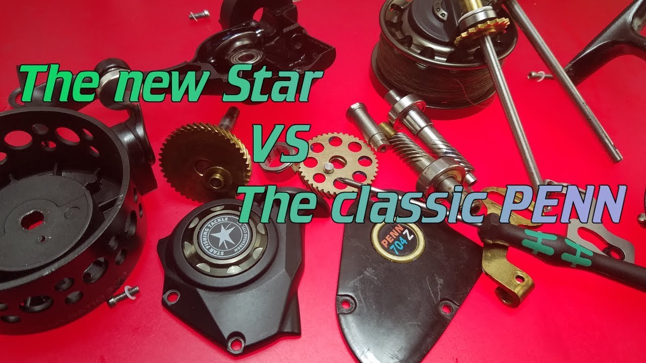 💩The Star S7000 Review +  Penn 706z side by side comparison! YOU CAN SEE THE GEARS FROM THE OUTSIDE