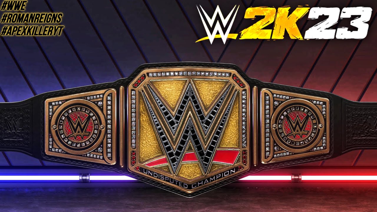 WWE 2K23: How To Make The New Undisputed WWE Universal Championship