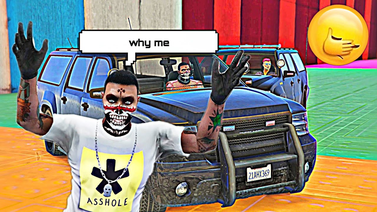 I can't believe this😱 GTA 5 Online🔥 gameplay face to face👈