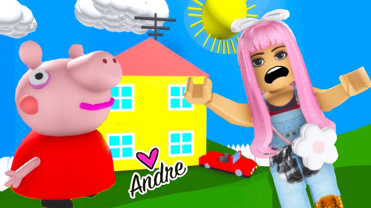 ESCAPO del OBBY de PEPPA PIG 🐷 en ROBLOX Momentos divertidos