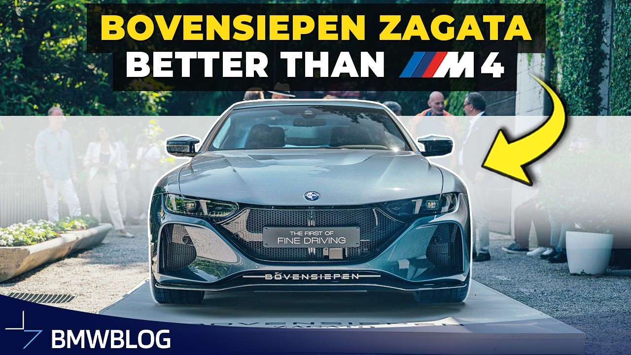 Bovensiepen Zagato: A Bespoke BMW M4-Based Coupe - REVIEW