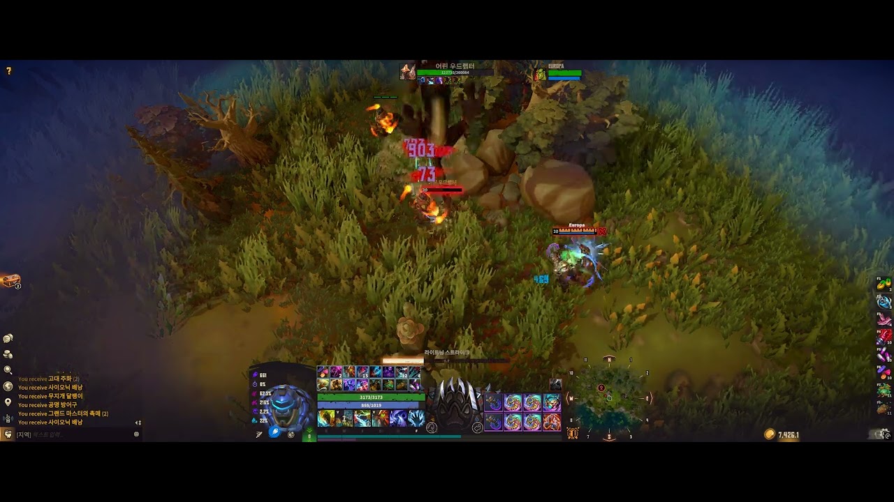 corepunk, 코어펑크 / korea server SP shaman solo play to kill raptor