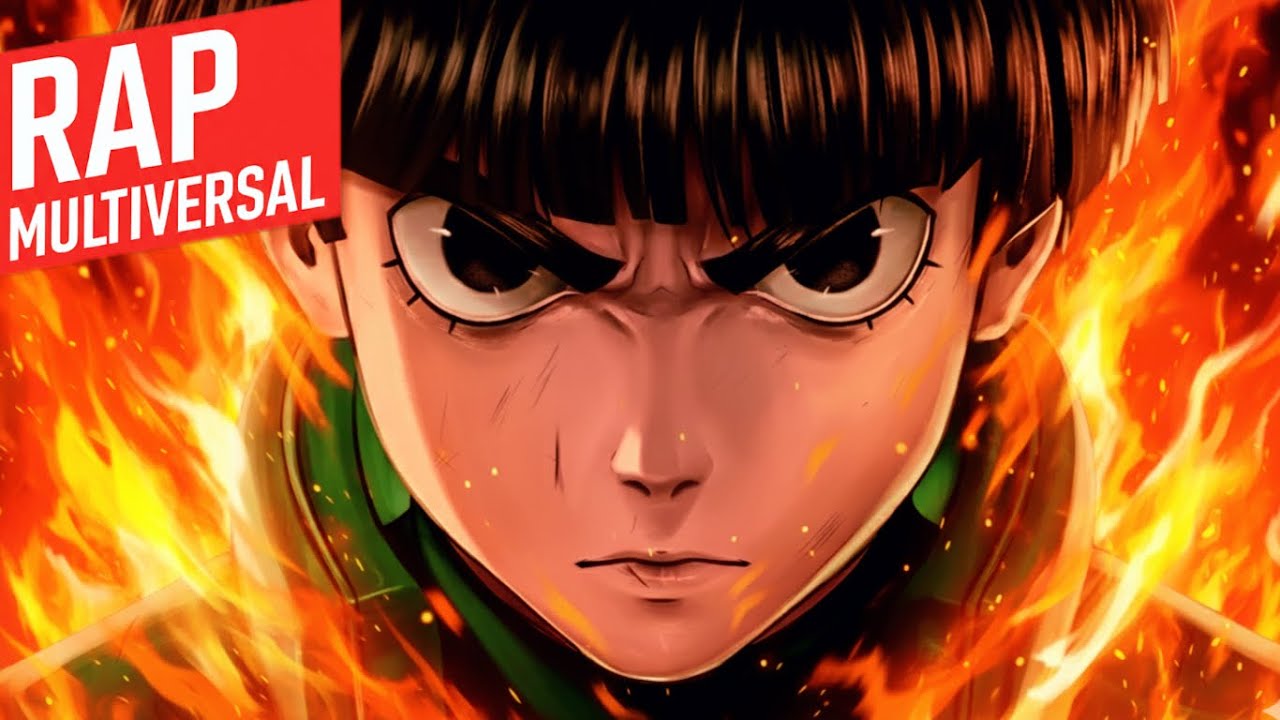 Rap do ROCK LEE ( NARUTO ) | ESFORÇO | Rap Multiversal 