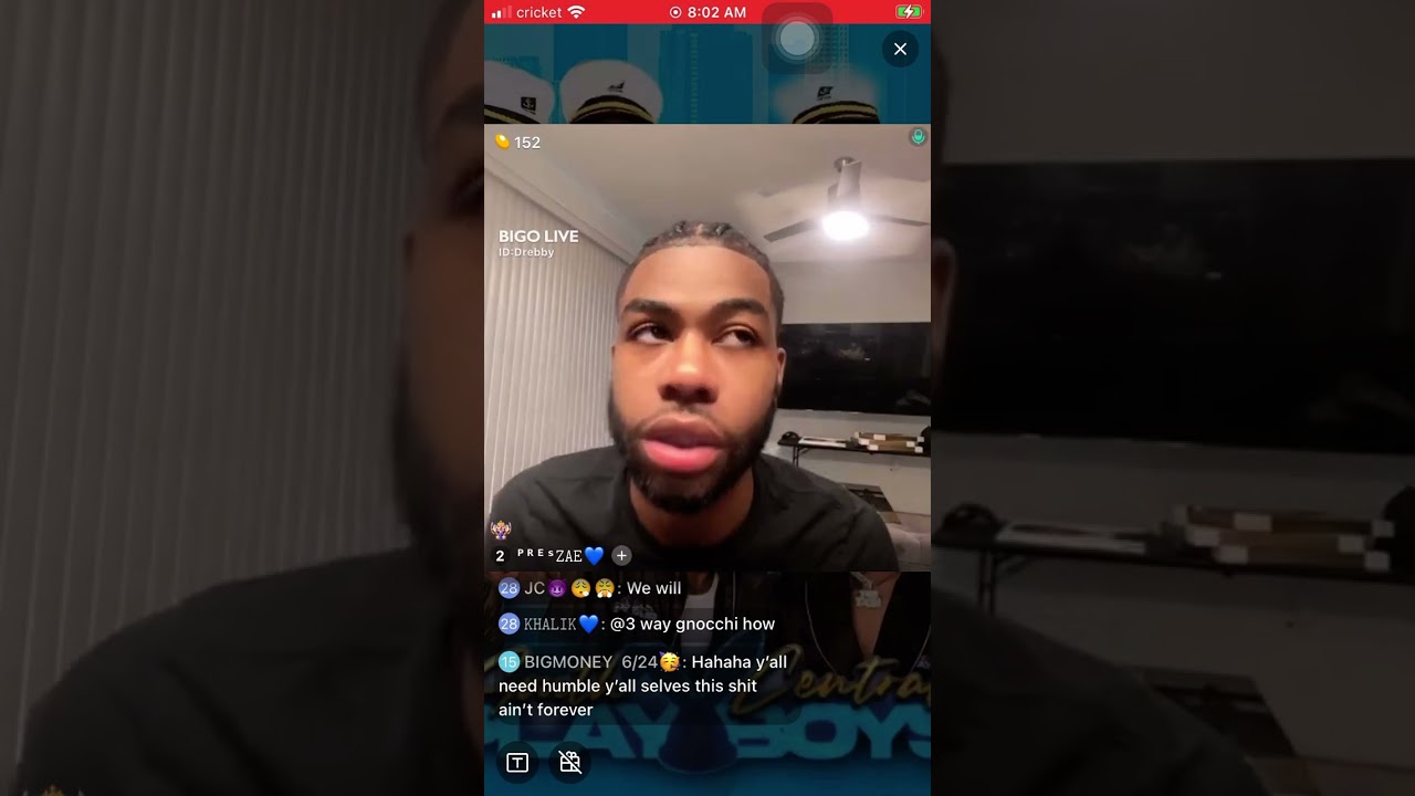 #bigo zae talks about how he went broke after being stabbed on Drebaby panel#drebaby#zae#bigo#