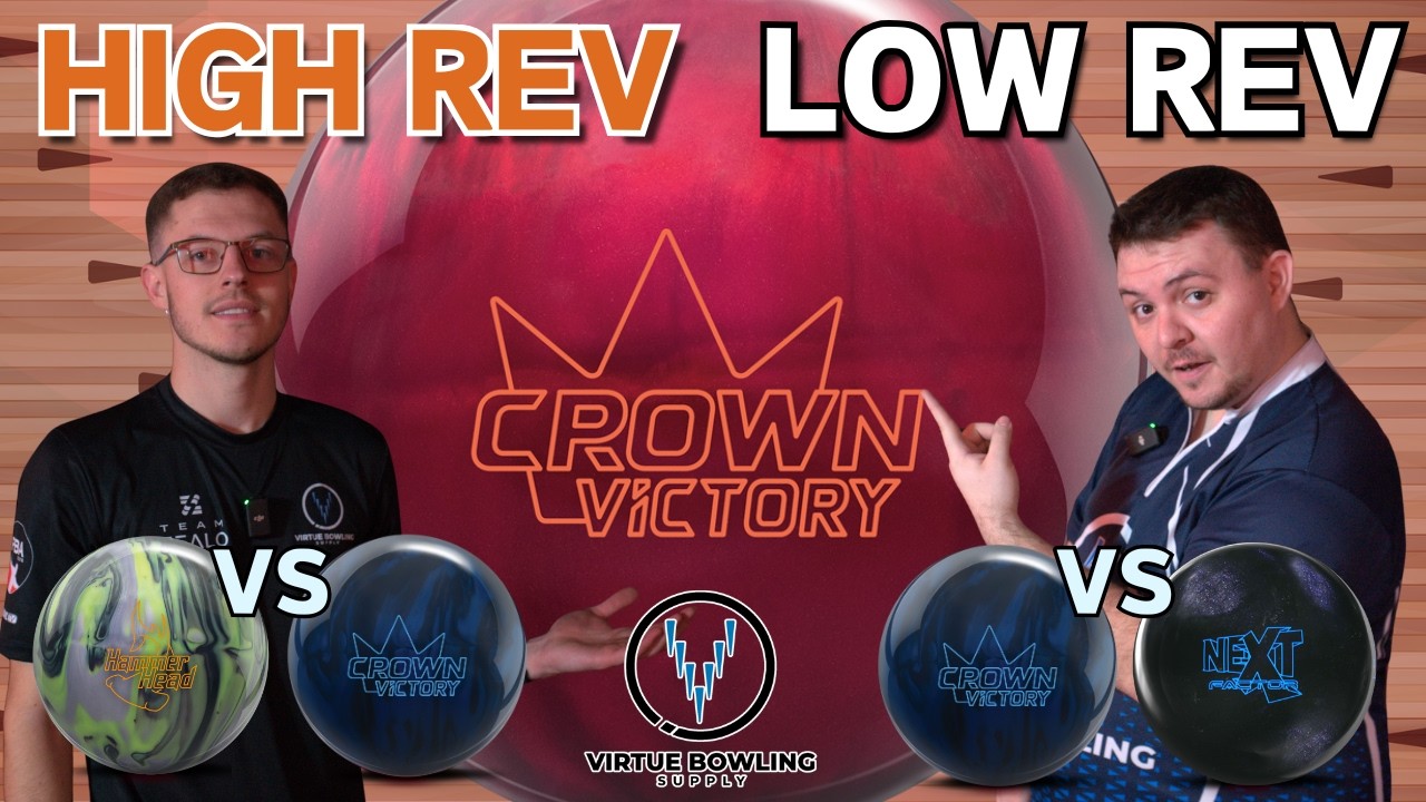 Brunswick Crown Victory Pearl | Может ли быть что-нибудь лучше? | Сравнение высоких и низких обор...