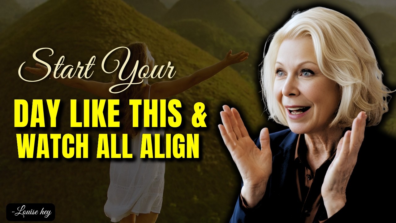 Start Your Day Like THIS and Watch Everything Align Perfectly | Inspired by Louise Hay
