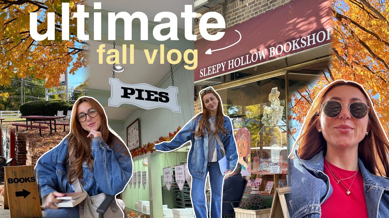 the ultimate fall vlog ⭐️ (aka checking off my fall bucket list)
