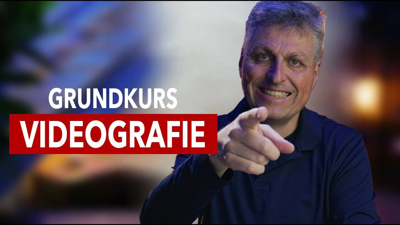 Grundkurs der Videografie | Kamera richtig einstellen als Filmanfänger
