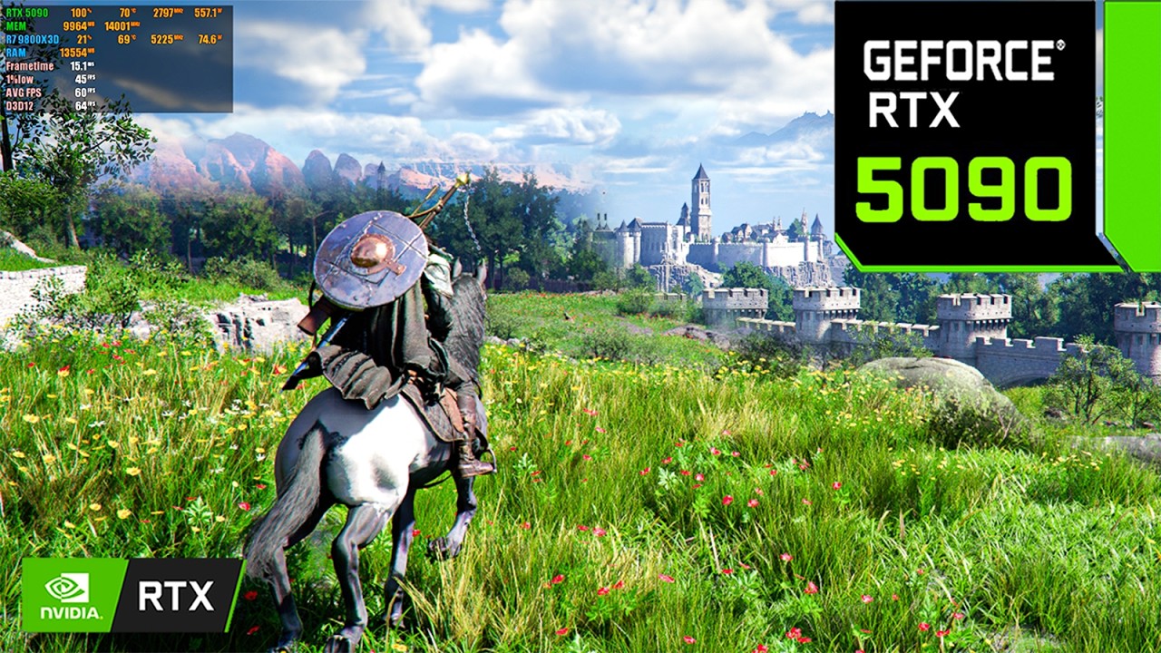 Crimson Desert : RTX 5090 32GB ( 4K Maximum Settings RTX ON / DLSS ON )