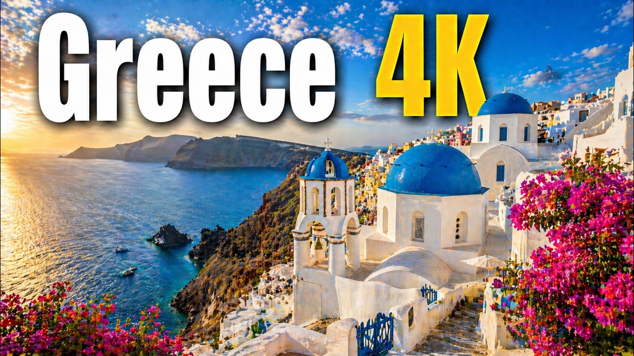 Greece 4K - Incredible Scenes & Hidden Gem