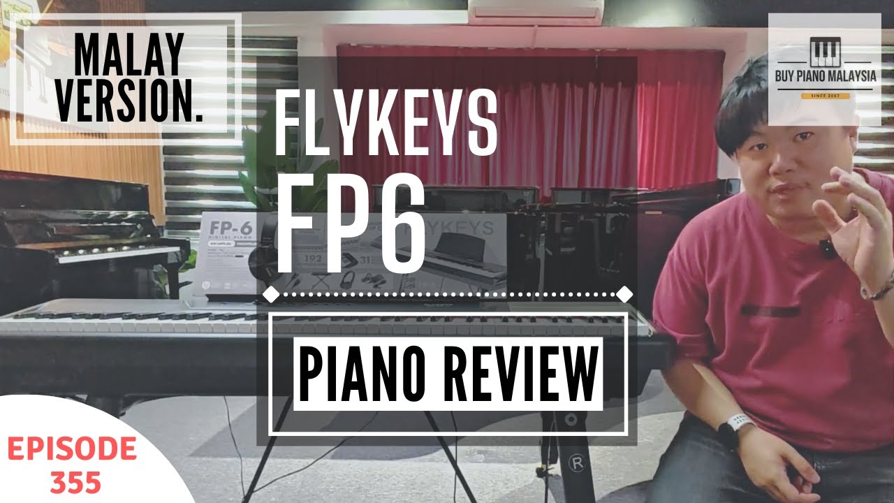 Inilah betul-betul Portable Piano❗FLYKEYS FP6 Review