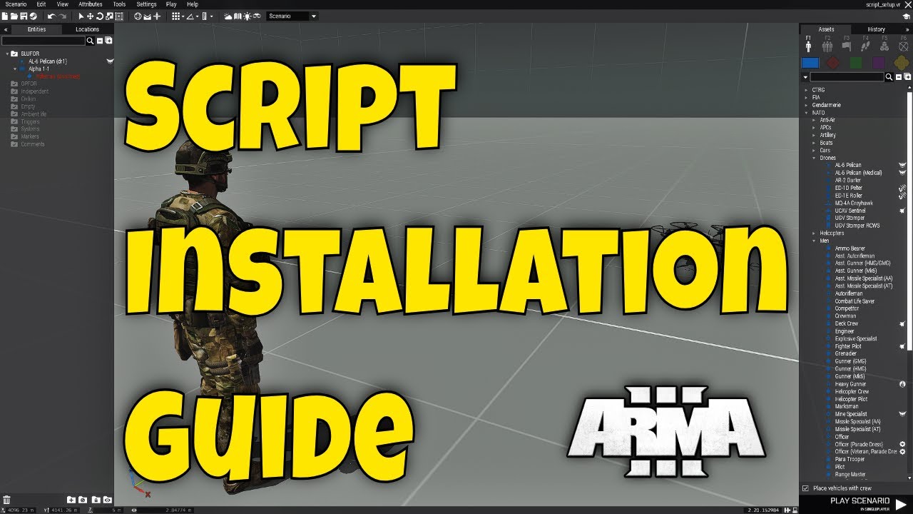 Arma 3 Beginner's Guide to Installing and Using Scripts